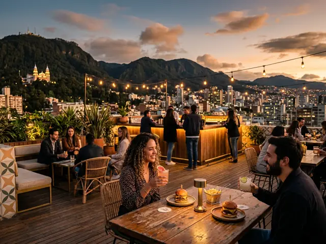 Foto de Apache Rooftop Bar en Bogotá