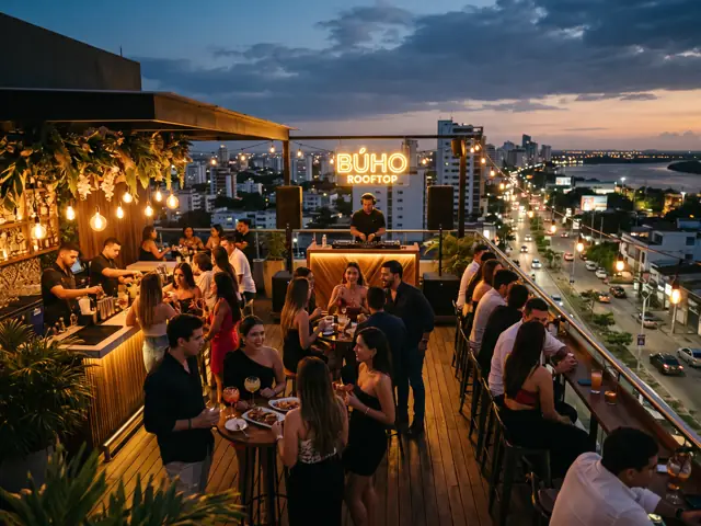Photo of Búho Rooftop in Barranquilla