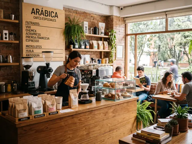 Foto de Arábica Cafés Especiales en Bogotá