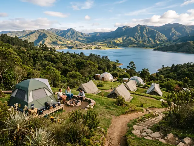 Foto de Cabaña, Glamping & Camping El Alpino en Bogotá