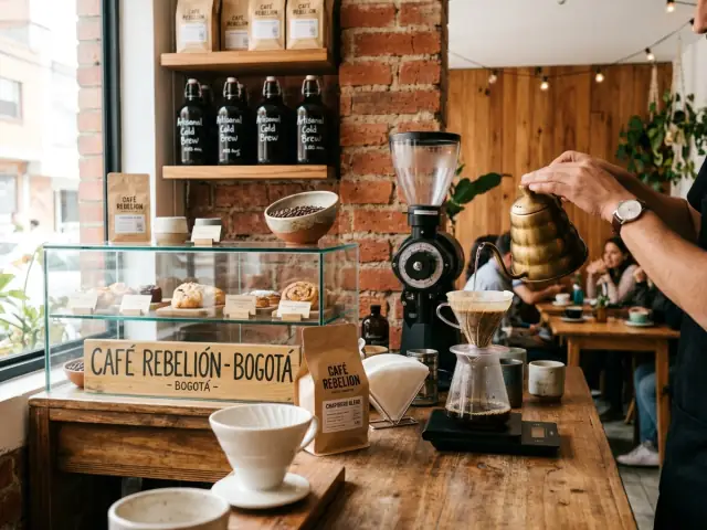 Foto de Café Rebelión en Bogotá