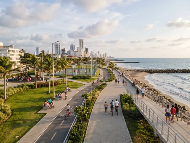 Foto de Parque Lineal de Crespo en Cartagena
