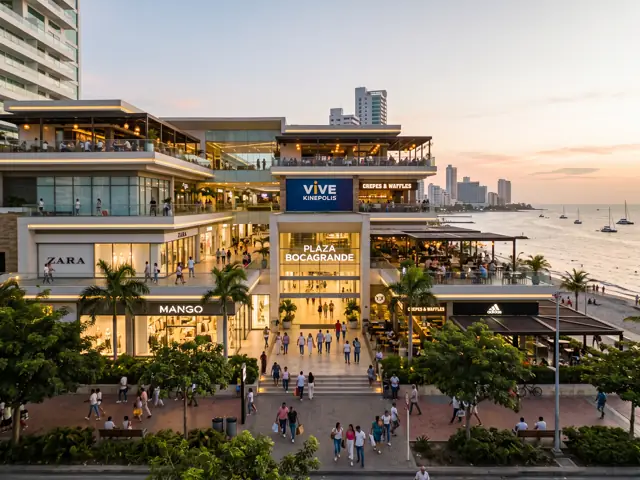 Foto de Centro Comercial Plaza Bocagrande en Cartagena