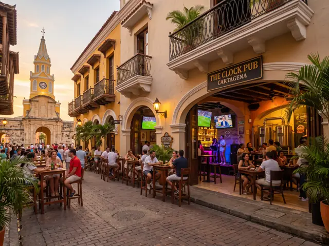 Foto de The Clock Pub Cartagena en Cartagena
