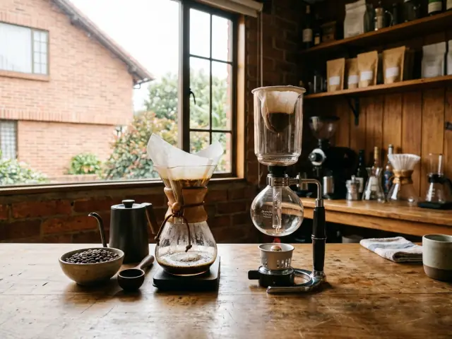 Foto de Filtrando Café en Bogotá