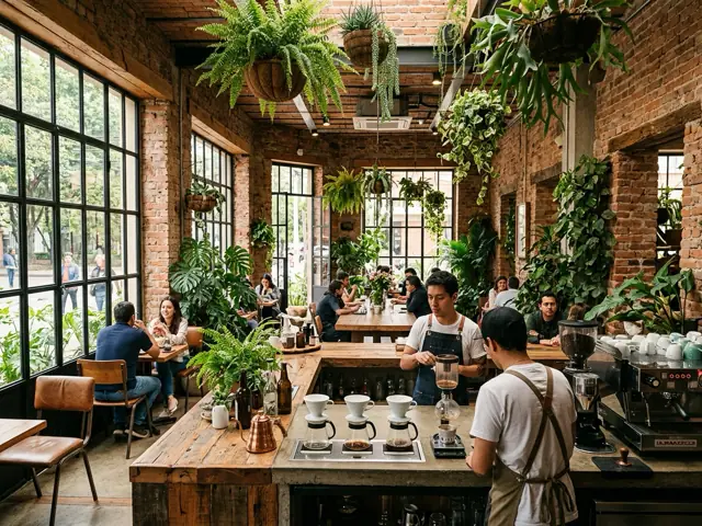 Foto de Libertario Coffee Roasters en Bogotá