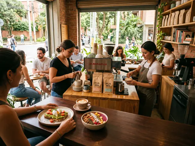 Photo of Hija Mía Coffee Roasters in Medellín