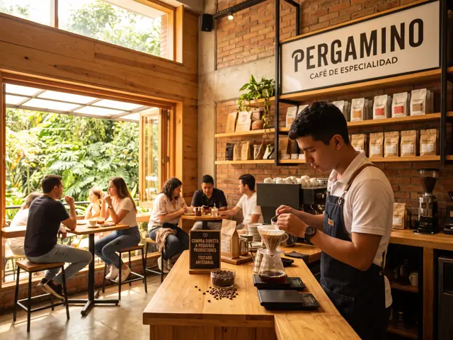 Photo of Pergamino Café in Medellín