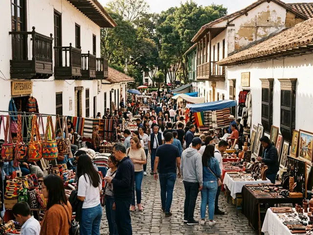 Foto de Mercado de las Pulgas de Usaquén en Bogotá