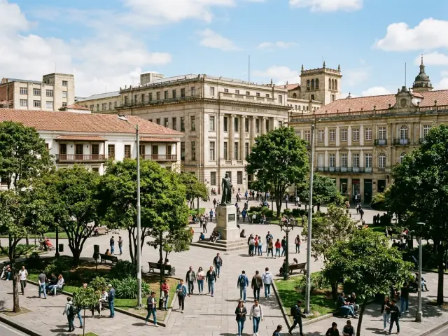 Foto de Parque Santander en Bogotá