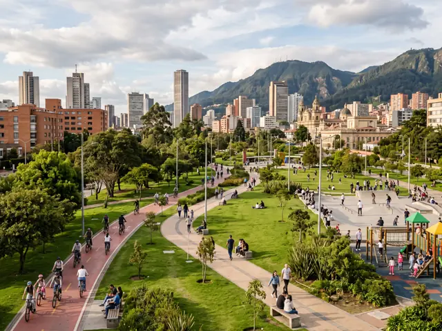 Photo of Parque Tercer Milenio in Bogotá