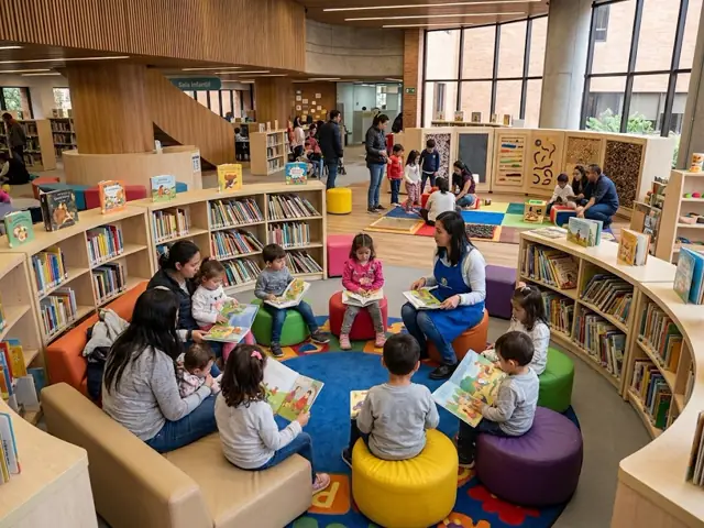 Foto de Sala Infantil Biblioteca Luis Ángel Arango en Bogotá