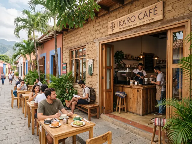 Photo of Ikaro Café in Santa Marta