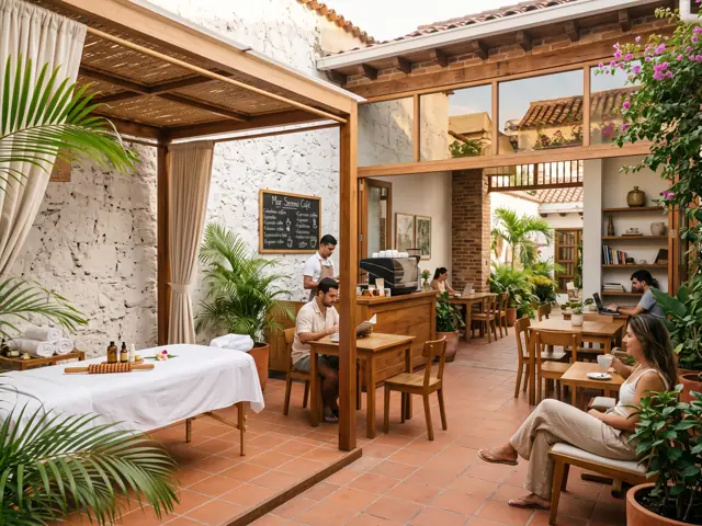 Foto de Mar Serena Casa SPA & Café en Santa Marta