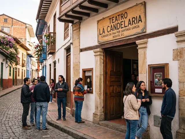 Foto de Teatro La Candelaria en Bogotá